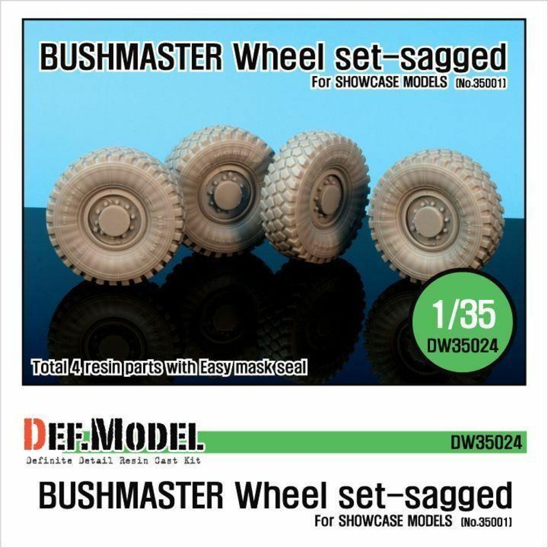 IMV bushmaster Sagged wheel set (for Showcase 1/35)