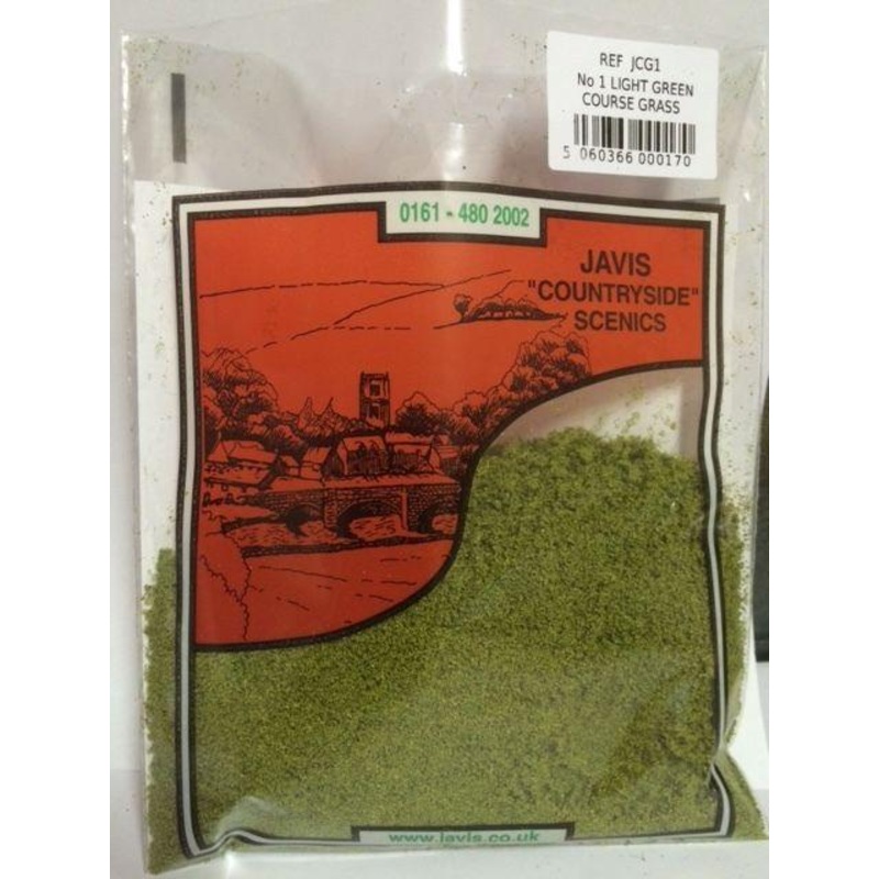 JAVIS NO.1 LIGHT GREEN COURSE GRASS SCATTER FLOCK
