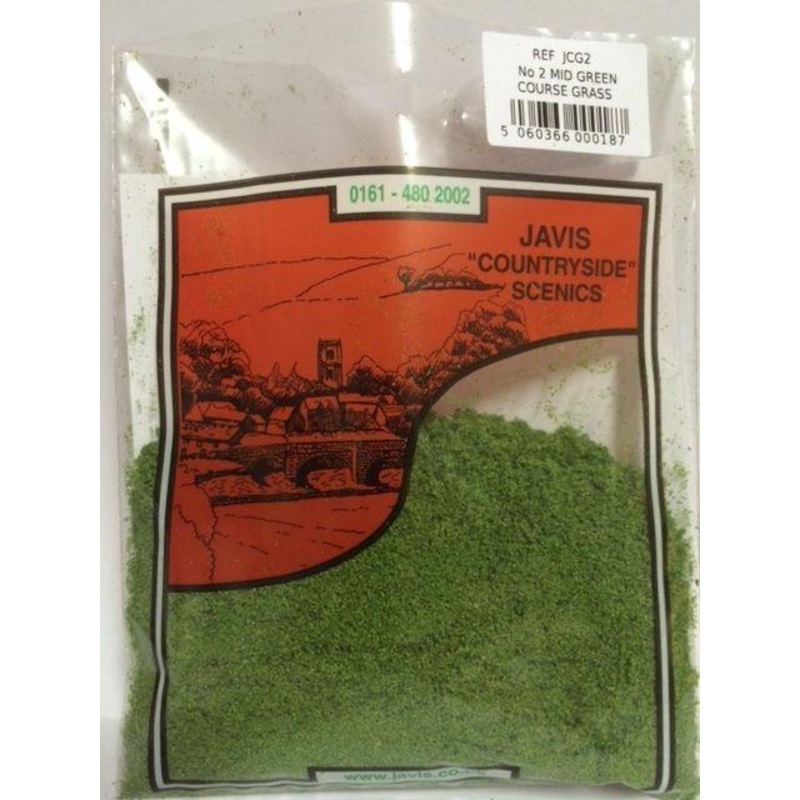 JAVIS NO.2 MEDIUM GREEN COURSE GRASS SCATTER FLOCK