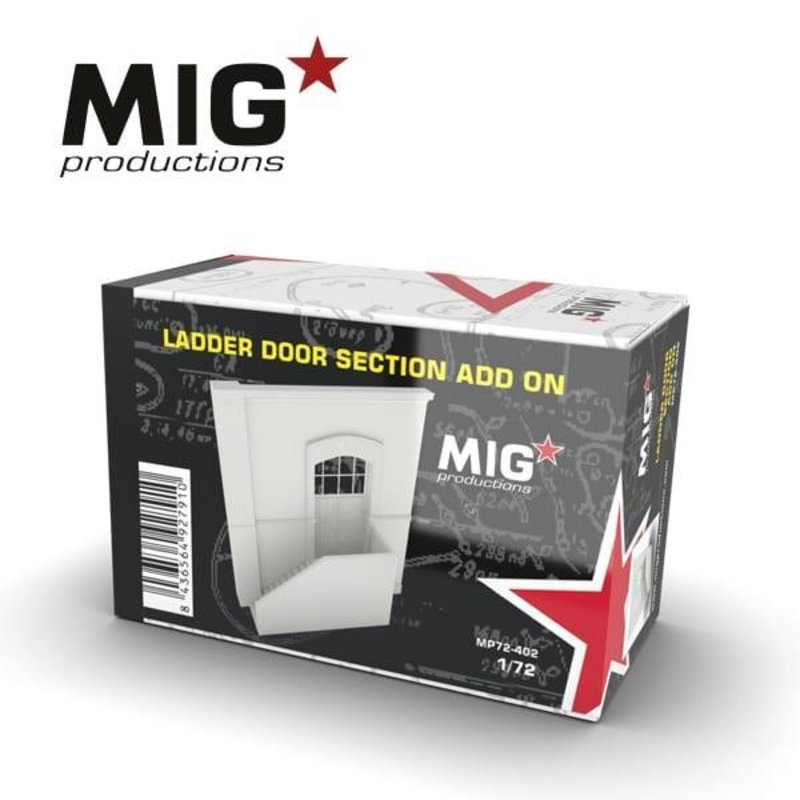 LADDER DOOR SECTION ADD ON 1/72 scale resin model kit