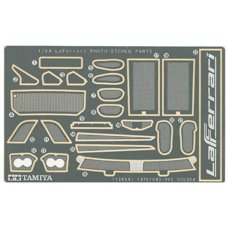 LaFerrari Etching Parts Set