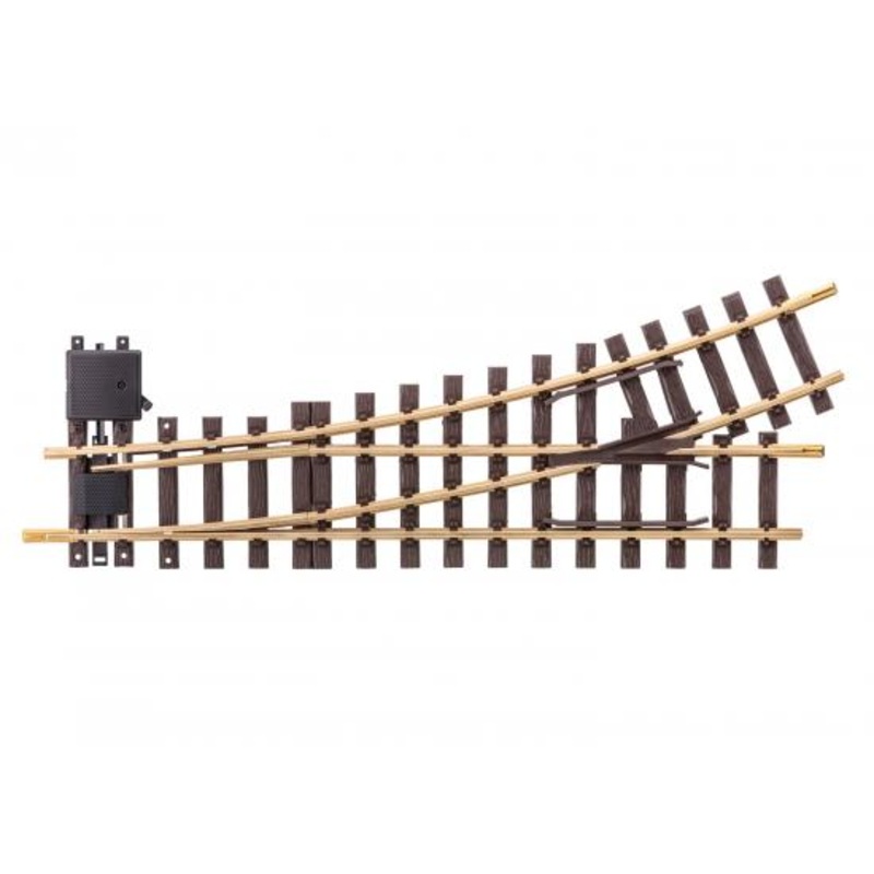LGB Railways G Gauge – LEFT MANUAL TURNOUT R3 22.5