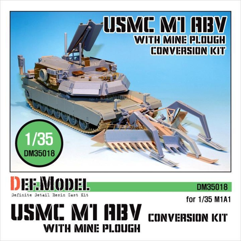 M1 ABV Conversion ser with Mine plow (for 1/35 M1A1 Abrams)