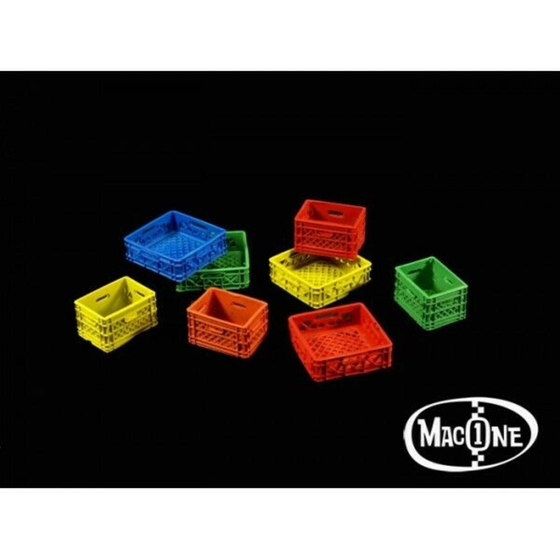 MacOne 1/35 scale resin model kit Plastic crates
