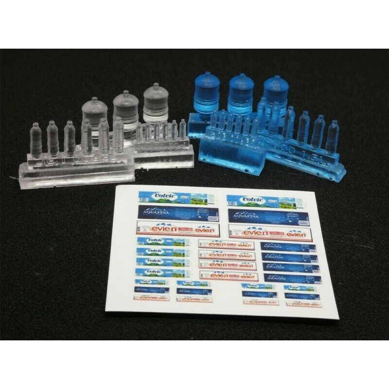 MacOne 1/35 scale resin model kit Plastic water bottles