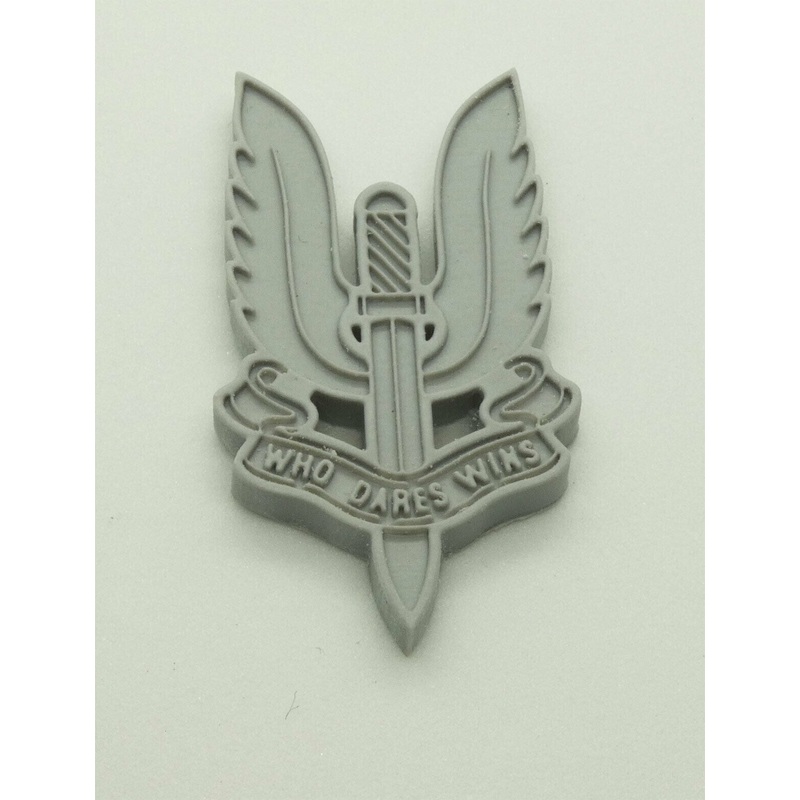 MacOne 1/35 scale resin model kit Plate SAS Special Air Service