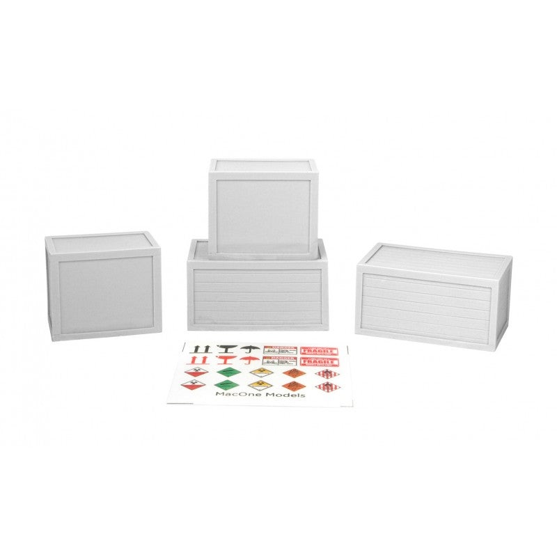 MacOne 1/35 scale resin model kit Small wooden boxes