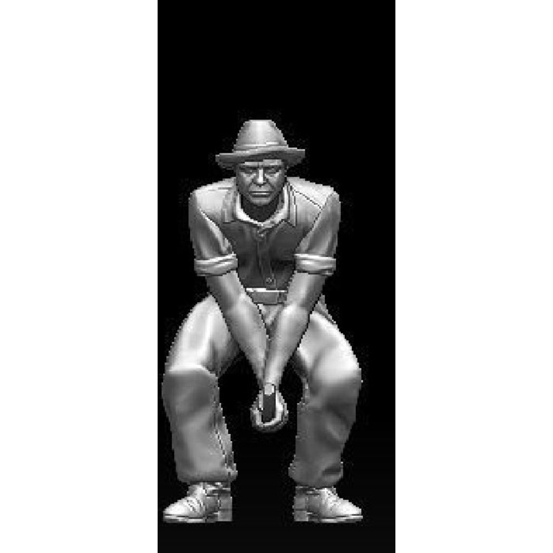 Homefront 1/35 scale 1940’s era man crouching