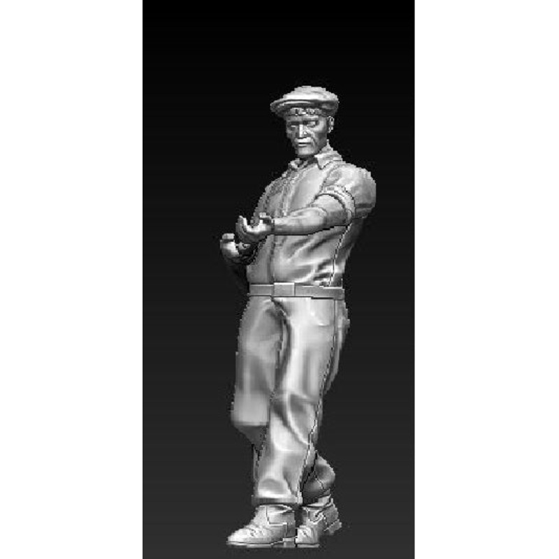 Homefront 1/35 scale 1940’s era man pulling on a rope