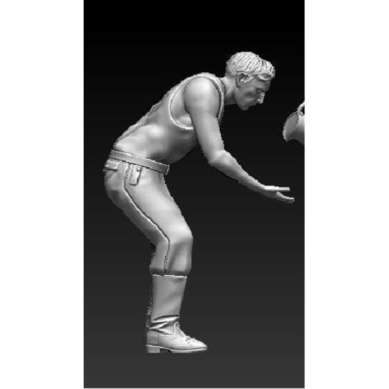 Homefront 1/35 scale man washing hands