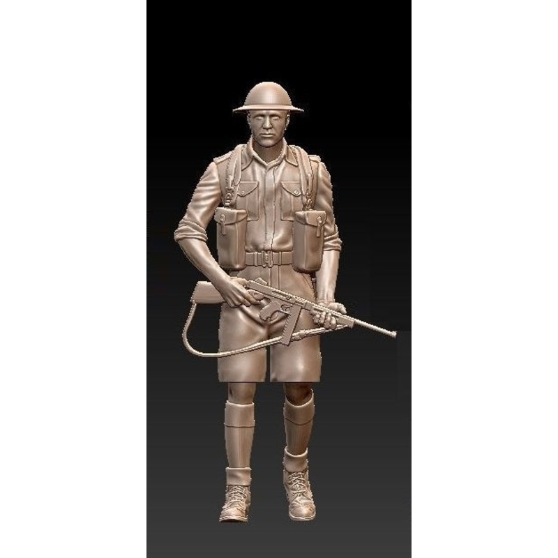 Homefront 1/35 scale WW2 ANZAC infantry walking #4