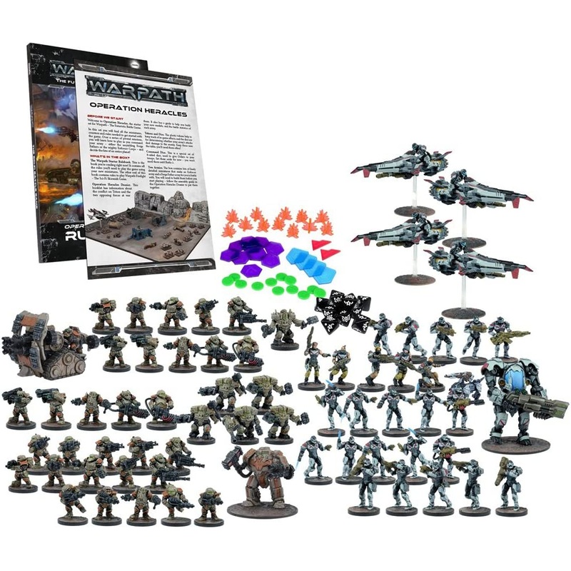 MANTICS 28mm (1/56 scale) Warpath: Operation Heracles Two-Player Mega Battle Set