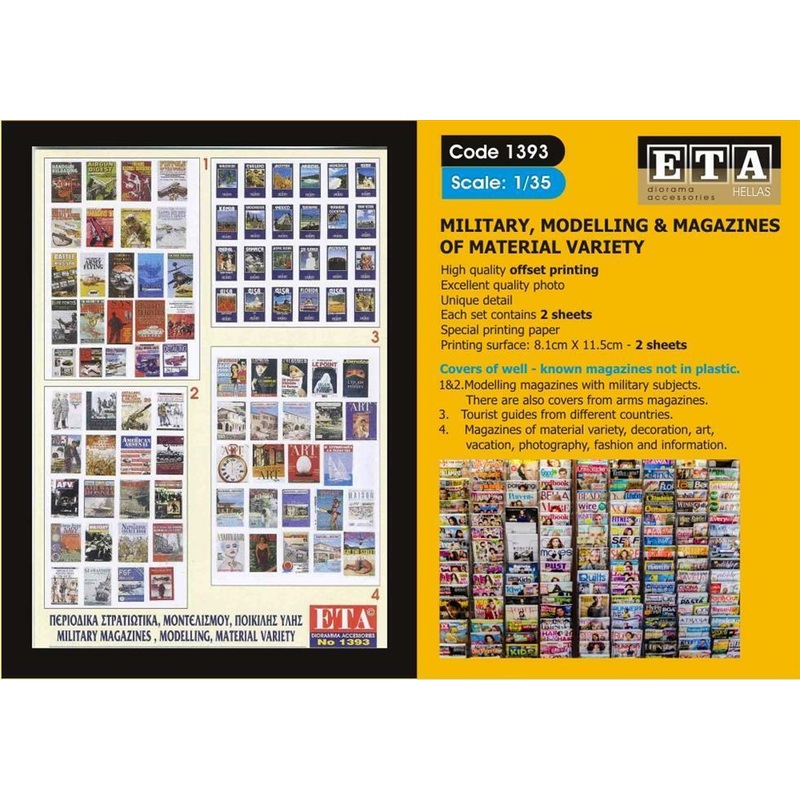 MILITARY MAGAZINES, MODELLING Suit scales 1/35