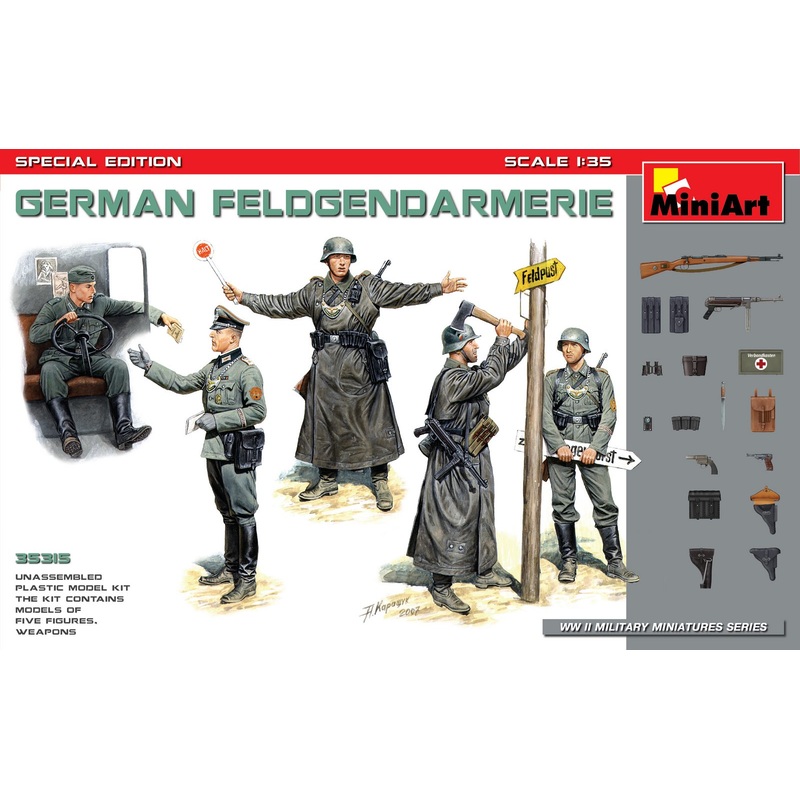 Miniart 1:35 – German Feldgendarmerie (Spec Edt)