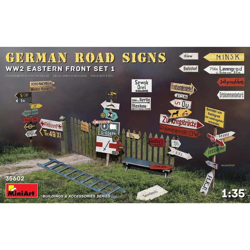 Miniart 1:35 – German Road Signs WWII (Eastern Front 1)