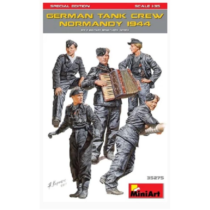 Miniart 1:35 – German Tank Crew (Normandy ’44) Special Edition
