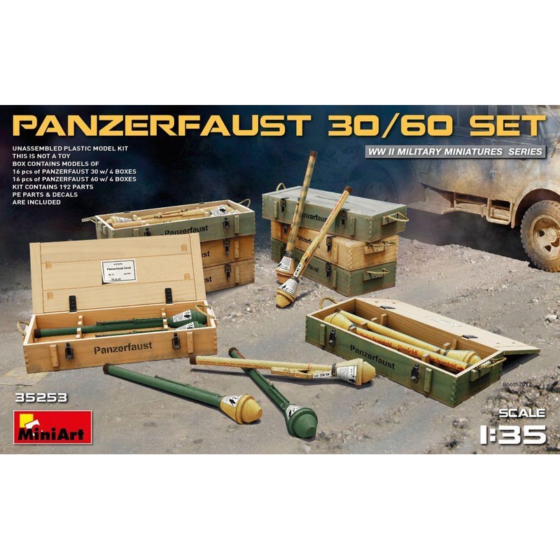Miniart 1:35 – Panzerfaust 30/60 Set