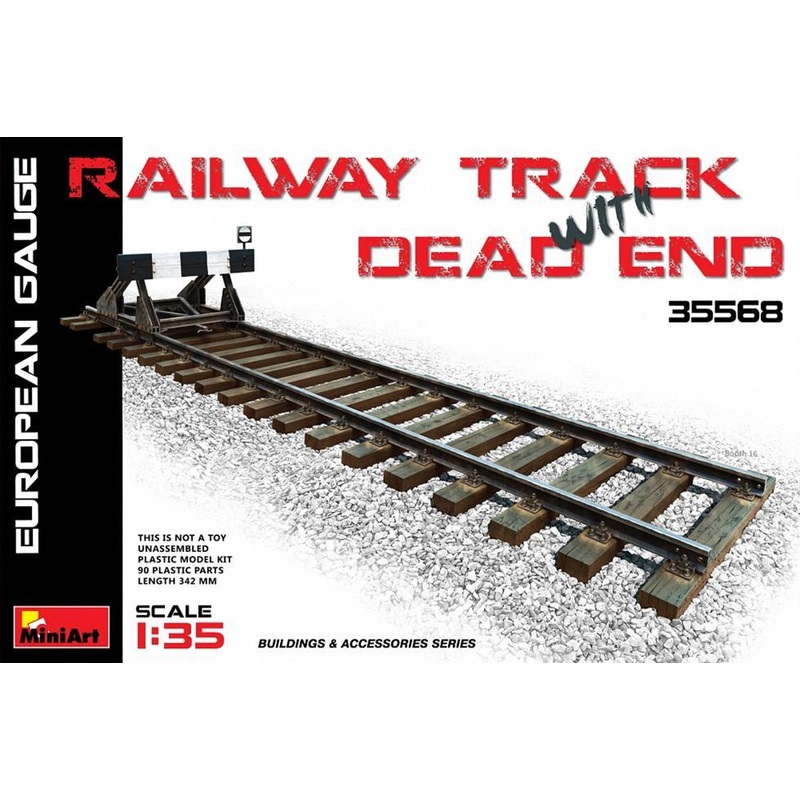 Miniart 1:35 – Railway Track & Dead End European Gauge