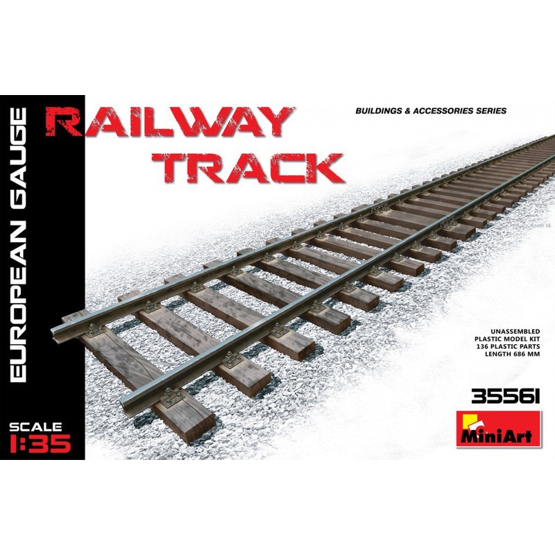 Miniart 1:35 – Railway Track European Gauge