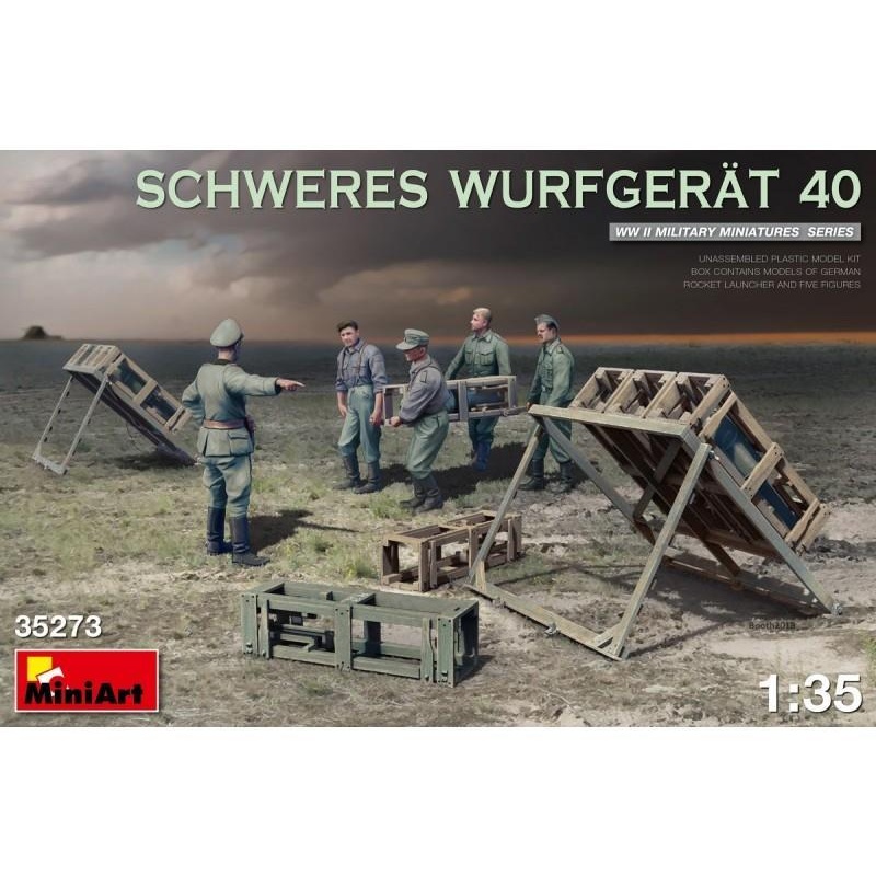 MiniArt 1/35 Sale WW2 German Schweres Wurfgerat 40