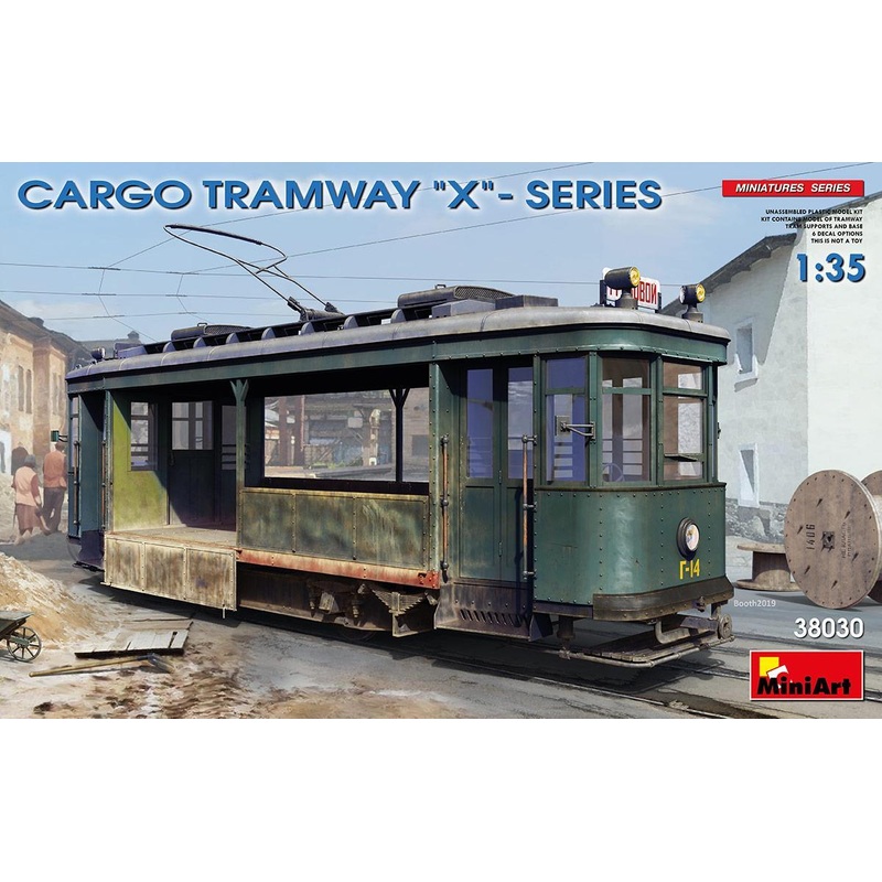 Miniart 1/35 scale CARGO TRAMWAY X-SERIES