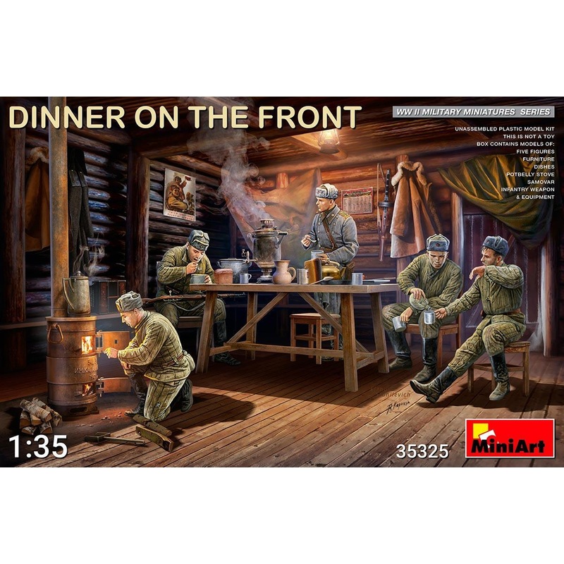 Miniart 1/35 scale DINNER ON THE FRONT
