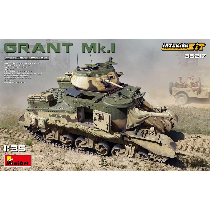 Miniart 1/35 scale GRANT Mk.1 tank