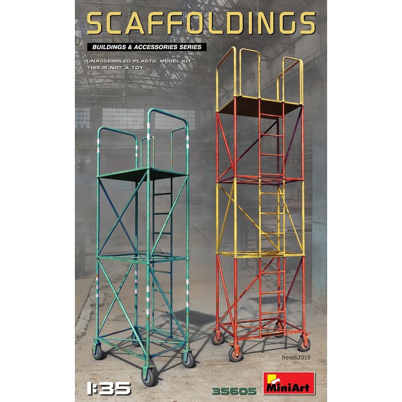 Miniart 1/35 scale SCAFFOLDINGS / Mobile Tower