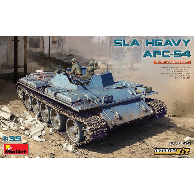 Miniart 1/35 scale SLA HEAVY APC-54. INTERIOR KIT