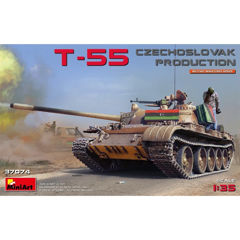 Miniart 1/35 scale T-55 CZECHOSLOVAK PRODUCTION Tank