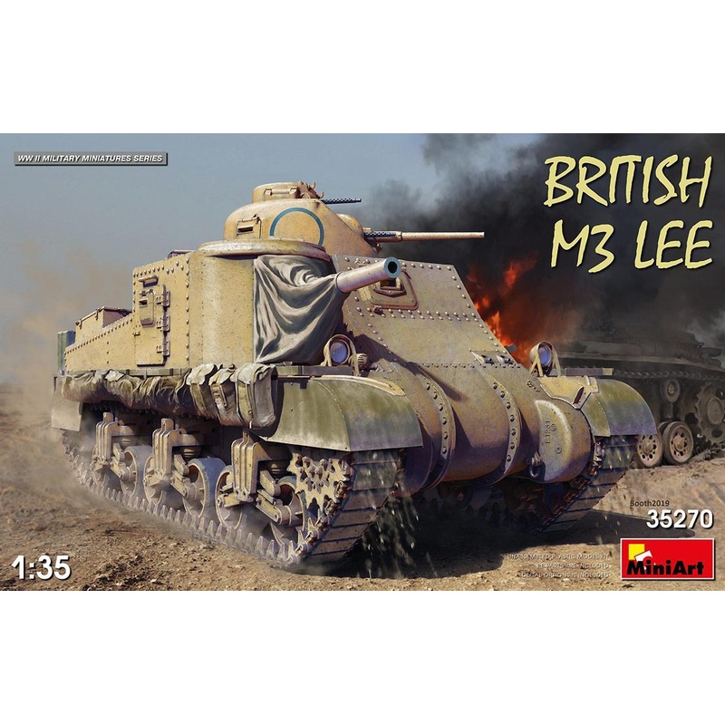 Miniart 1/35 scale WW2 BRITISH M3 LEE tank