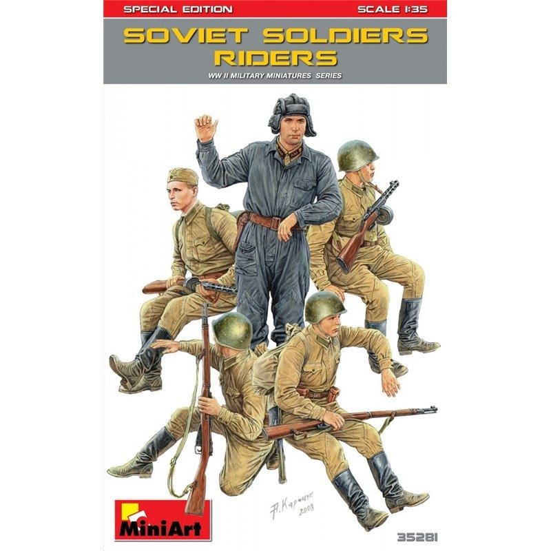 Miniart 1:35 – Soviet Soldiers Riders Special Edition