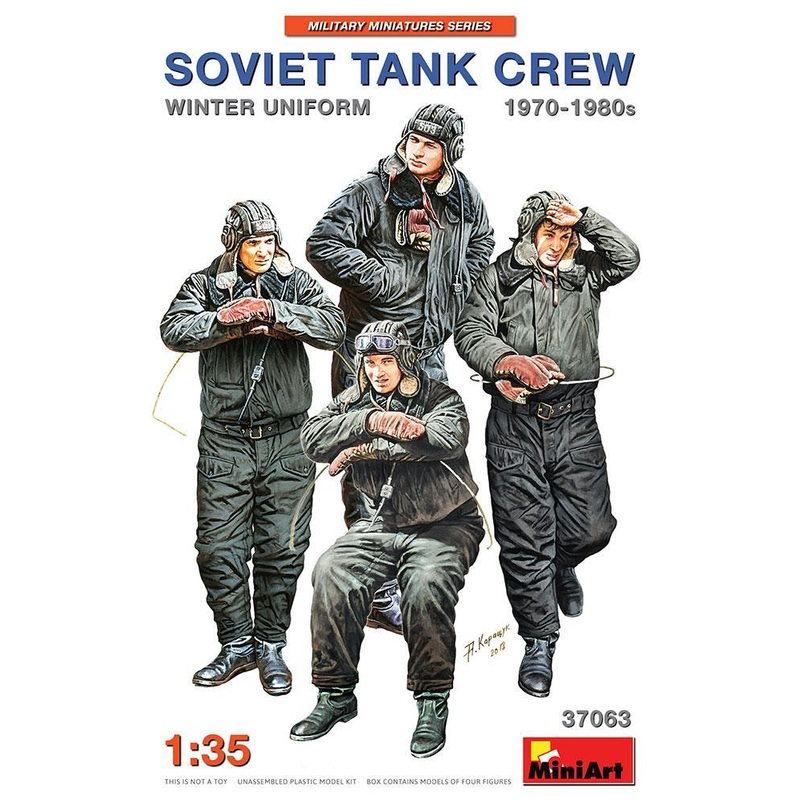 Miniart 1:35 – Soviet Tank Crew 70’s-80’s Winter Uniform