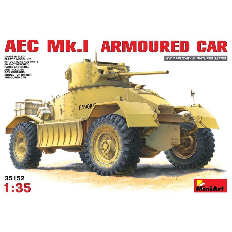 Miniart 1:35 AEC Mk.1 Armoured Car