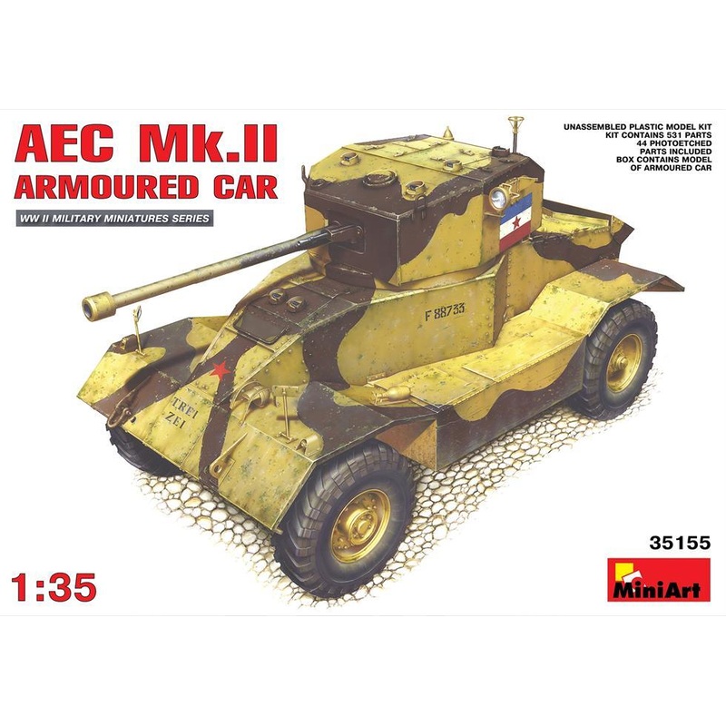 Miniart 1:35 AEC Mk.2 Armoured Car