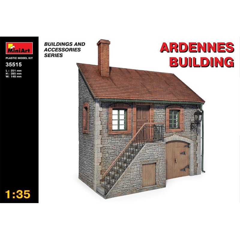 Miniart 1:35 Ardennes Building