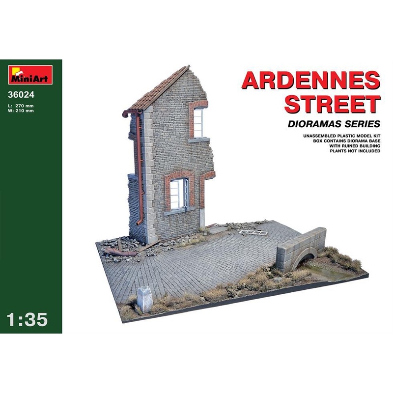 Miniart 1:35 Ardennes Street
