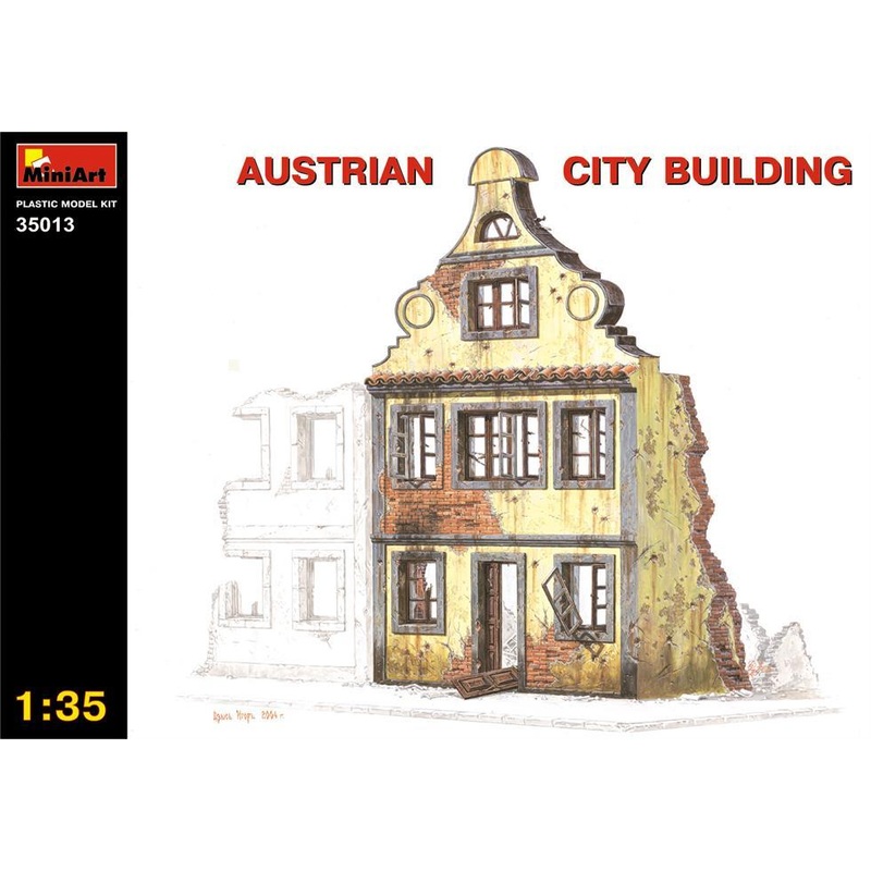 Miniart 1:35 Austrian City Building