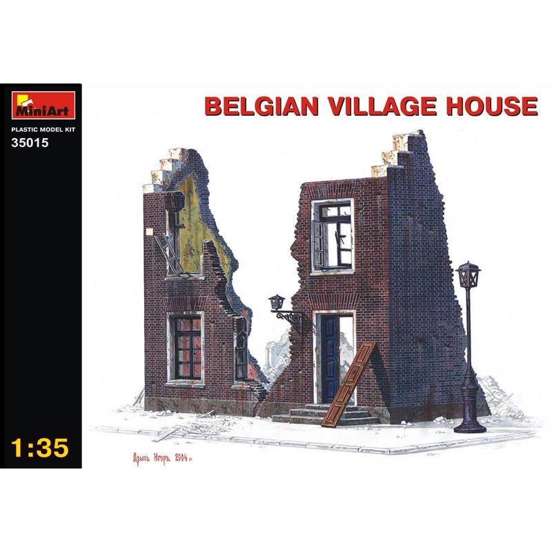 Miniart 1:35 Belgium Village House