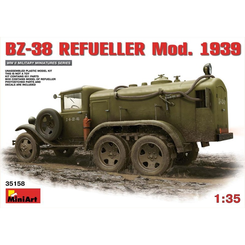 Miniart 1:35 BZ-38 Refueller Mod 1939