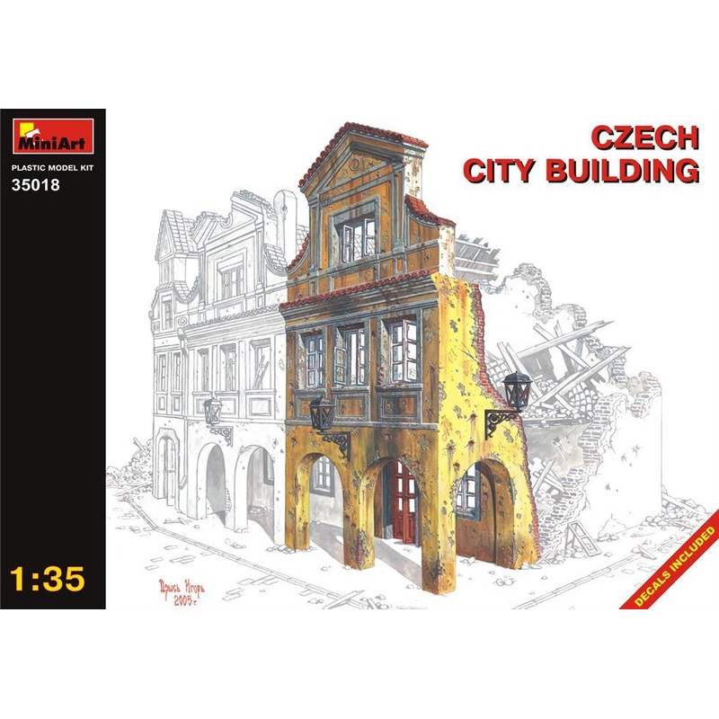 Miniart 1:35 Czech City Building