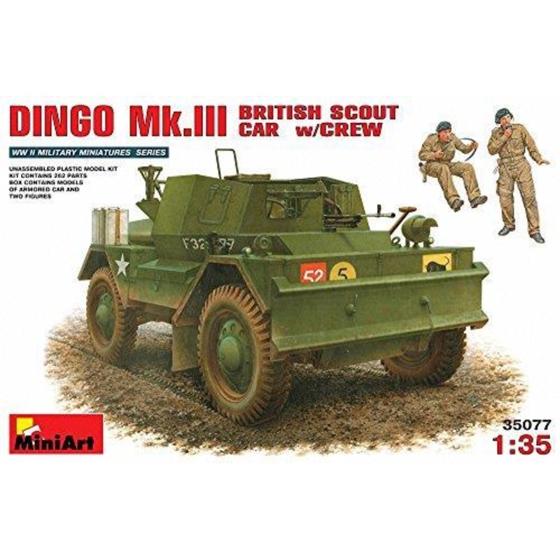 Miniart 1:35 Daimler Dingo Mk III w/ Crew