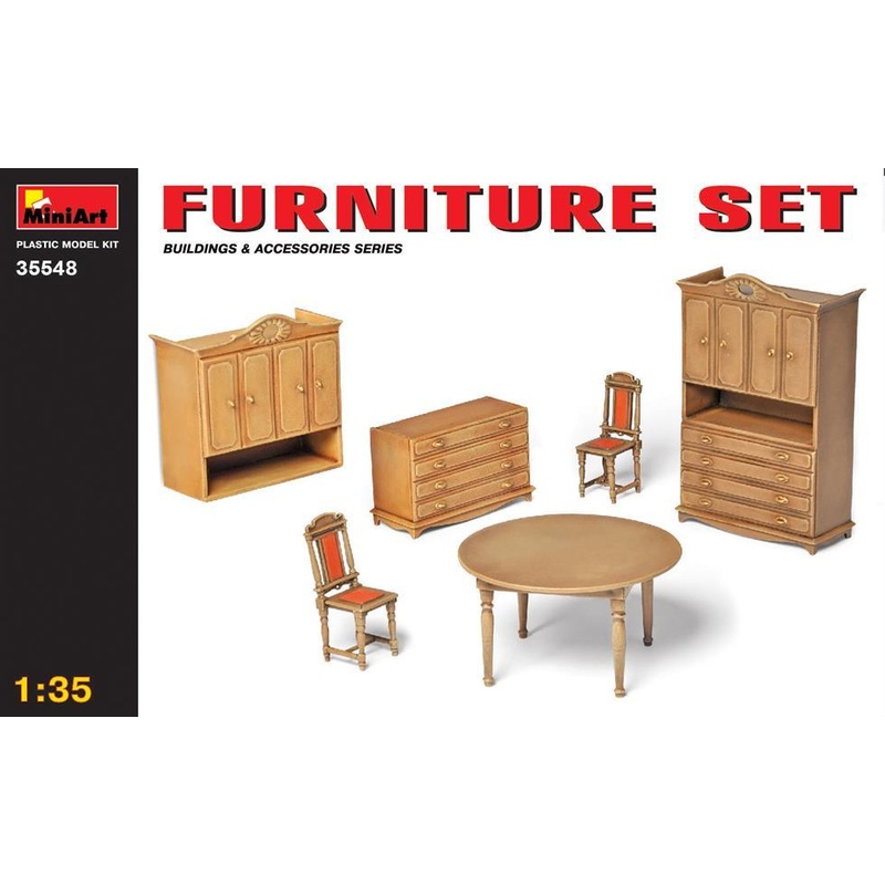 Miniart 1:35 Furniture Set