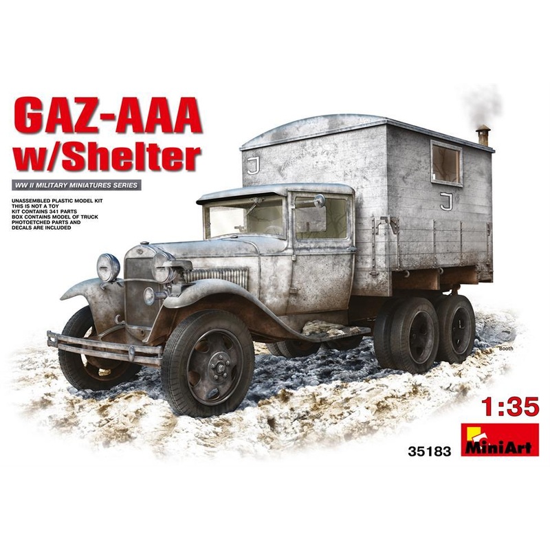 Miniart 1:35 GAZ-AAA With Shelter