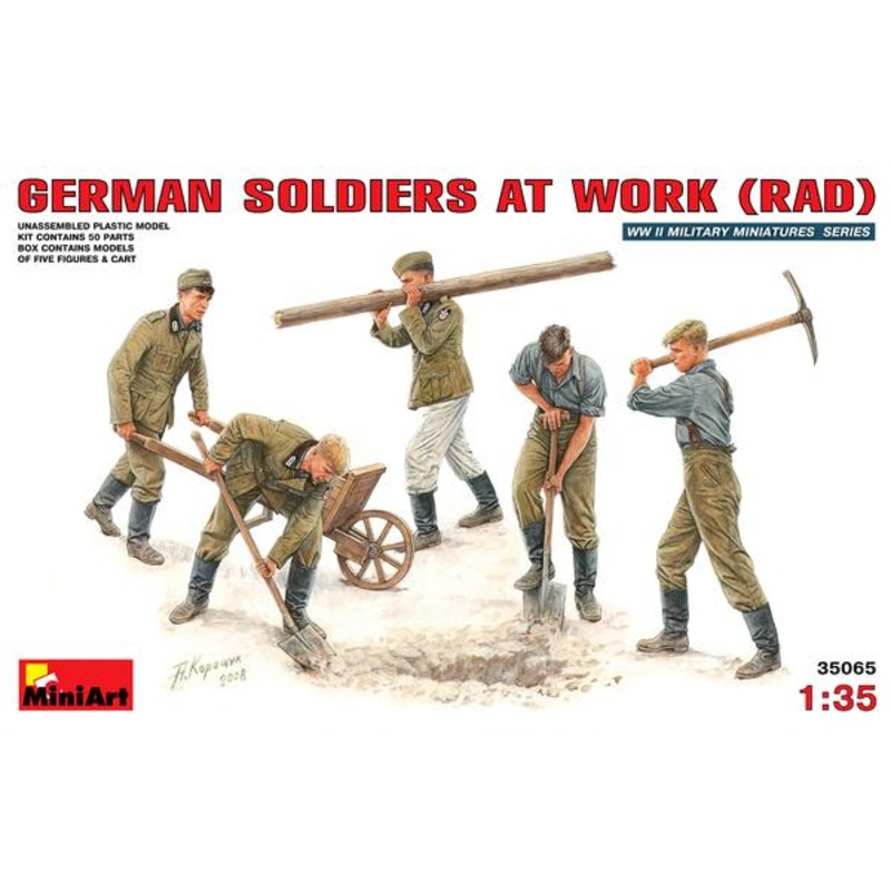 Miniart 1:35 German Soldiers at Work