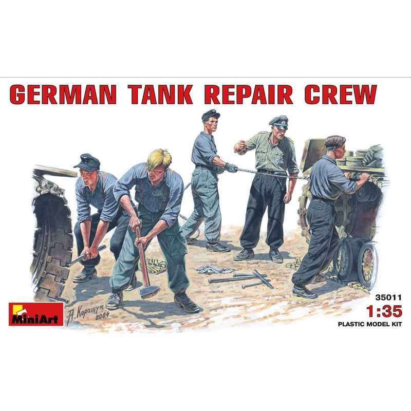 Miniart 1:35 German tank repair crew