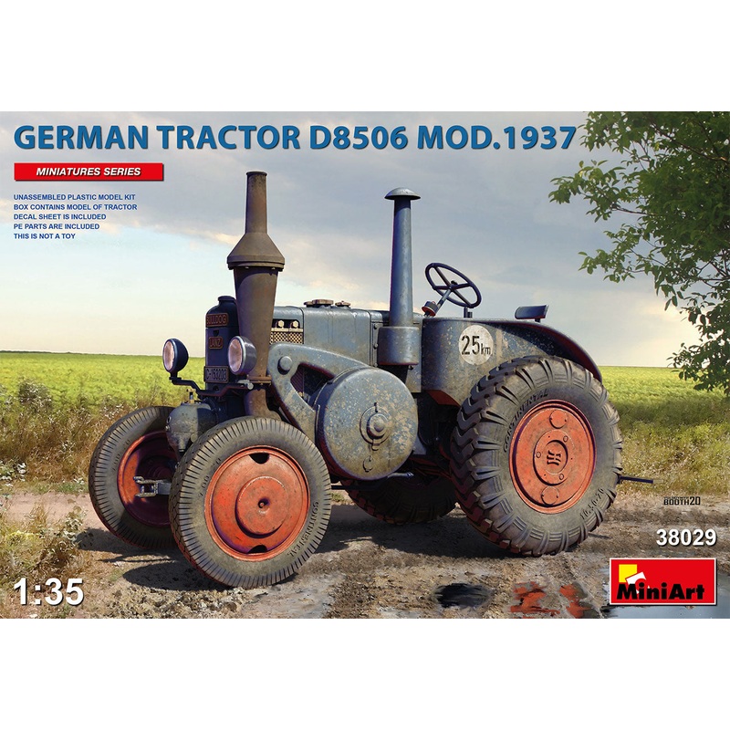 Miniart 1/35 GERMAN TRACTOR D8506 MOD. 1937