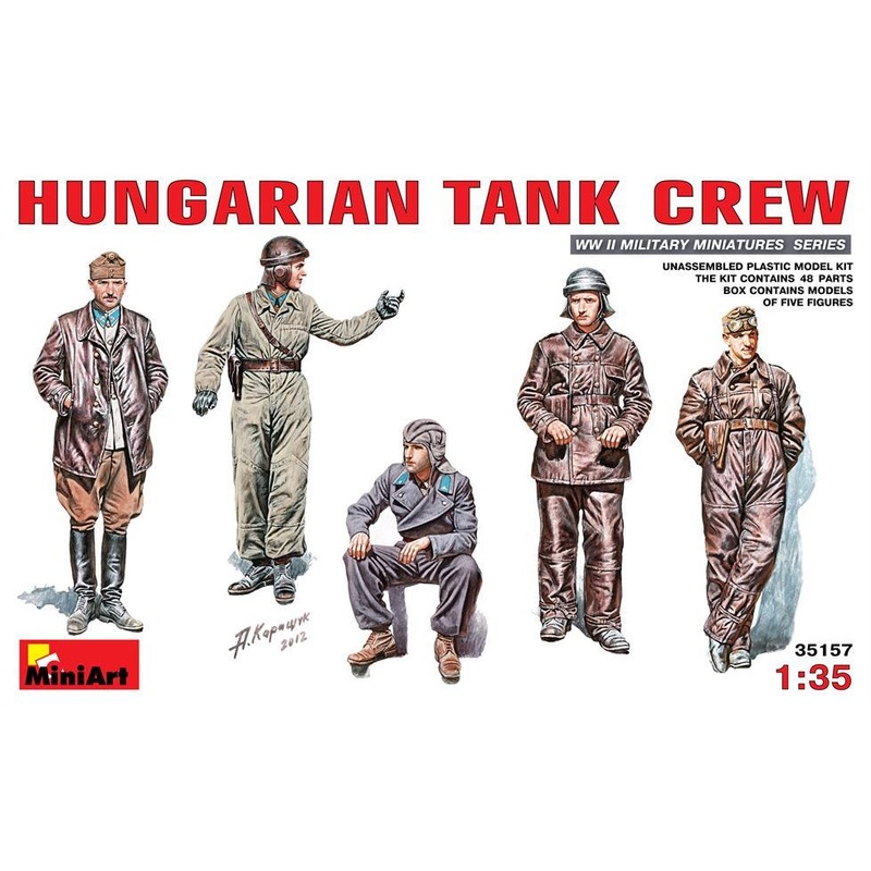 Miniart 1:35 Hungarian Tank Crew