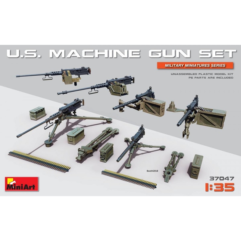 Miniart 1:35 – U.S. Machine Gun Set
