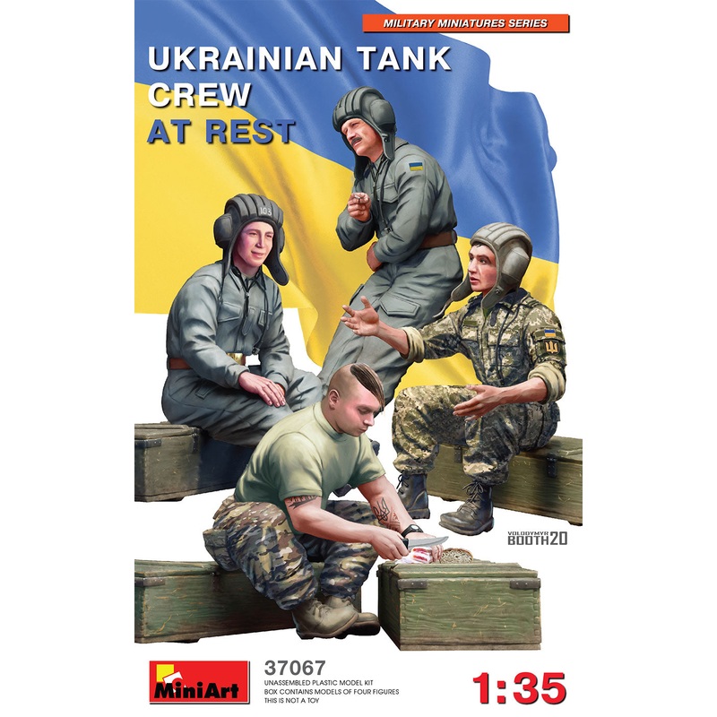 Miniart 1/35 UKRAINIAN TANK CREW AT REST